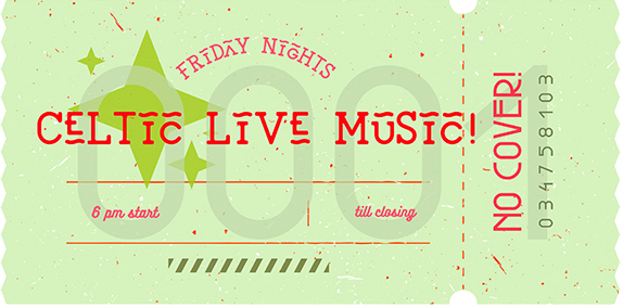 Live Music Conyers Ticket - Celtic Tavern Olde Town