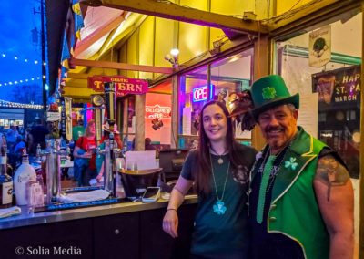 Olde Town Conyers Street Party - Smiling Servers in Olde Town - Best Conyers Pub