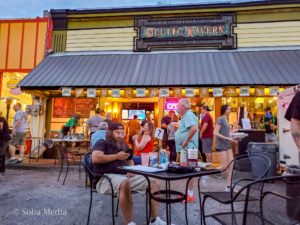Olde Town Conyers Street Party - Street Seating - Best Conyers Pub