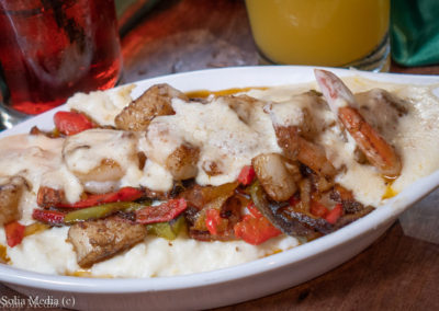 Shrimp and Grits Conyers - Best Brunch!