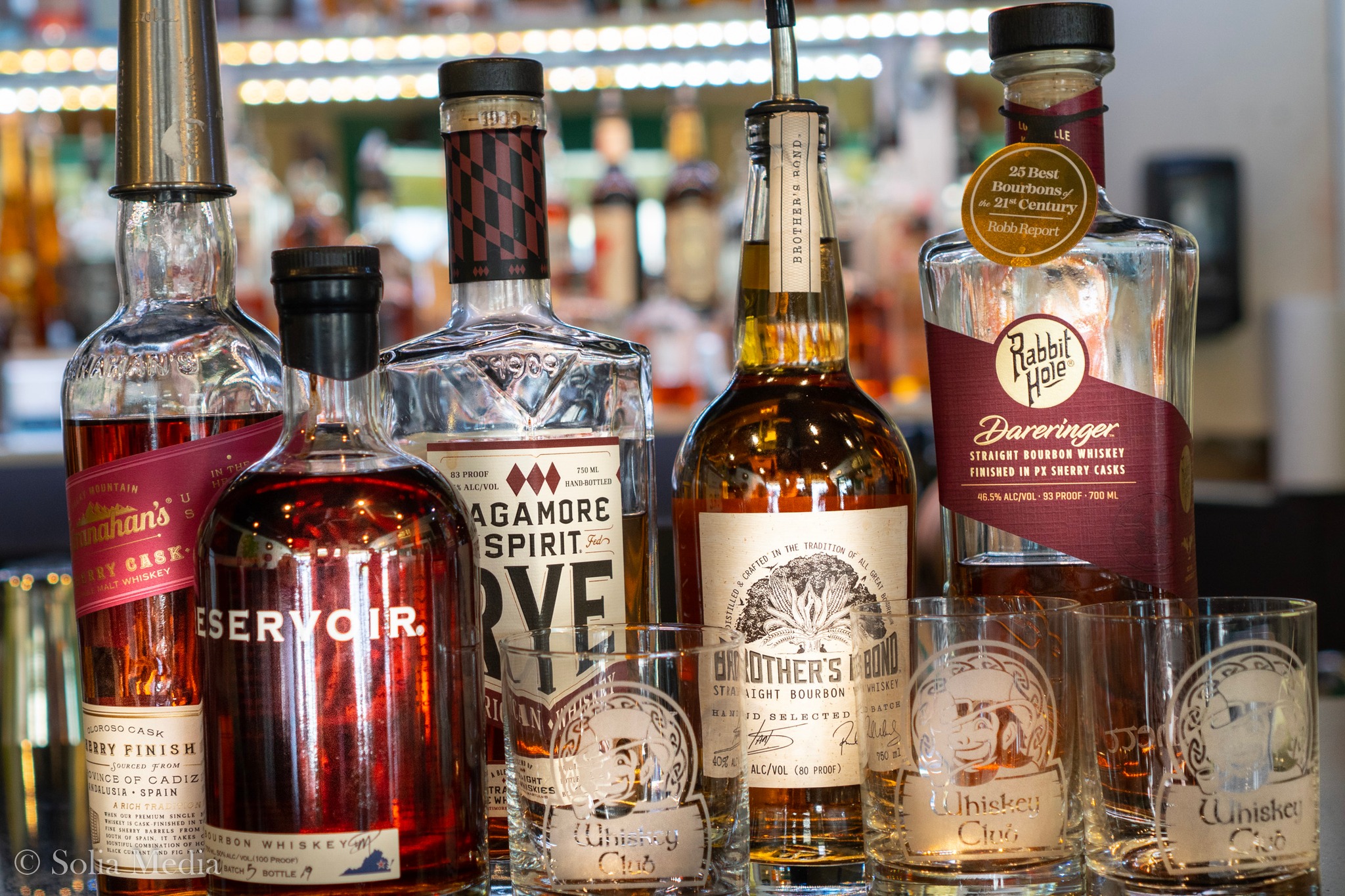 Celtic Tavern Whiskey Celtic Tavern Whiskey Club Selection on Bar Conyers GA
